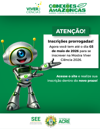 Inscrições prorrogadas